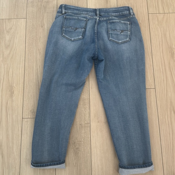 NY&CO Relaxed Boyfriend Medium Wash Jean - Size 14 - Picture 3 of 5